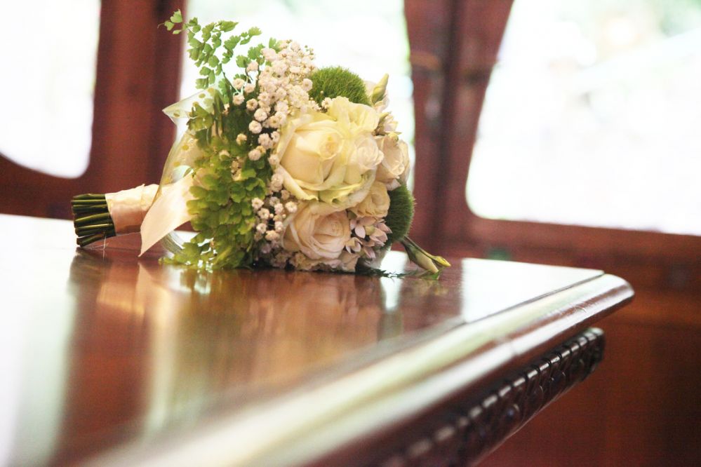 Bouquet da sposa a cura della floral designer Giuseppina Comoli