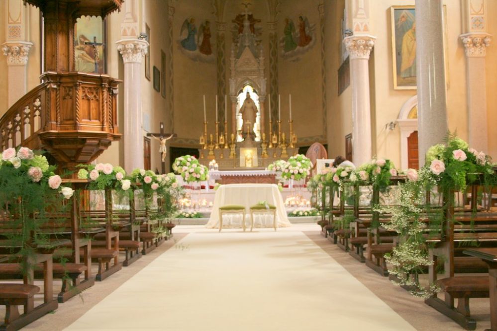 Wedding in the Carciano Church