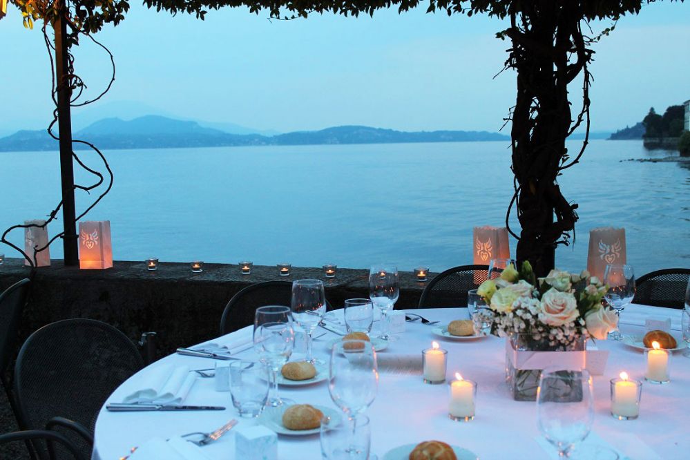 A wedding at the Hotel Verbano, Lake Maggiore