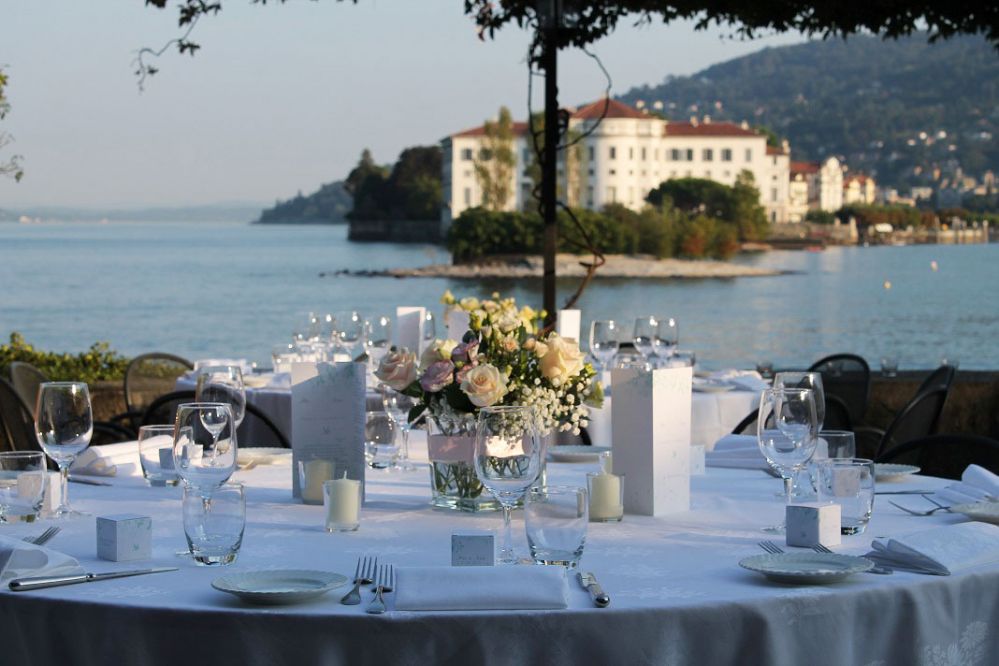 Matrimonio presso l'Hotel Verbano, Isola Superiore dei Pescatori