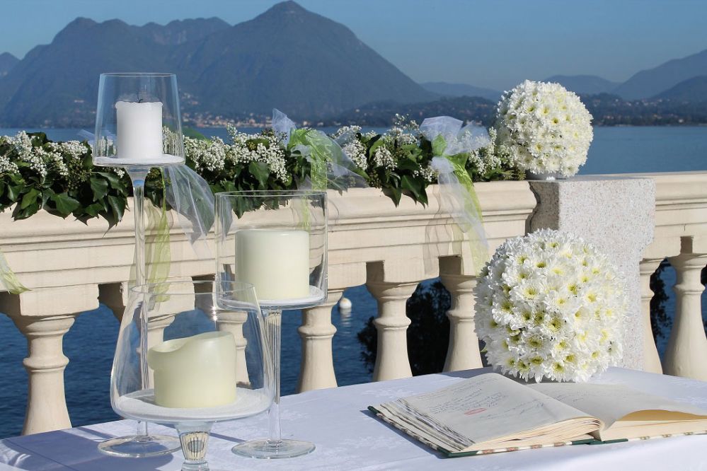 A wedding at the Hotel Verbano, Lake Maggiore